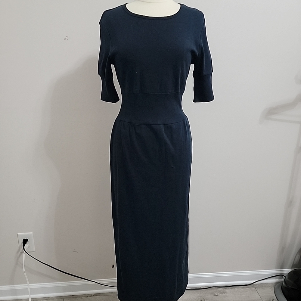 Newport News Navy Blue Maxi Dress